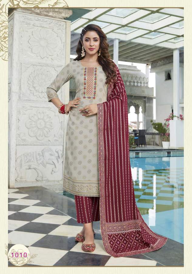 Alveera 1 New Exclusive Wear Fancy Kurti Pant With Dupatta Collection